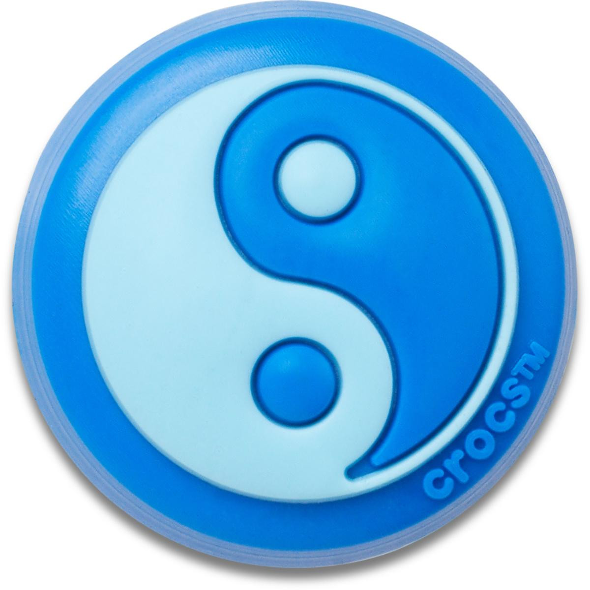 Jibbitz Crocs Light and Dark Blue Yin Yang - imagine 6